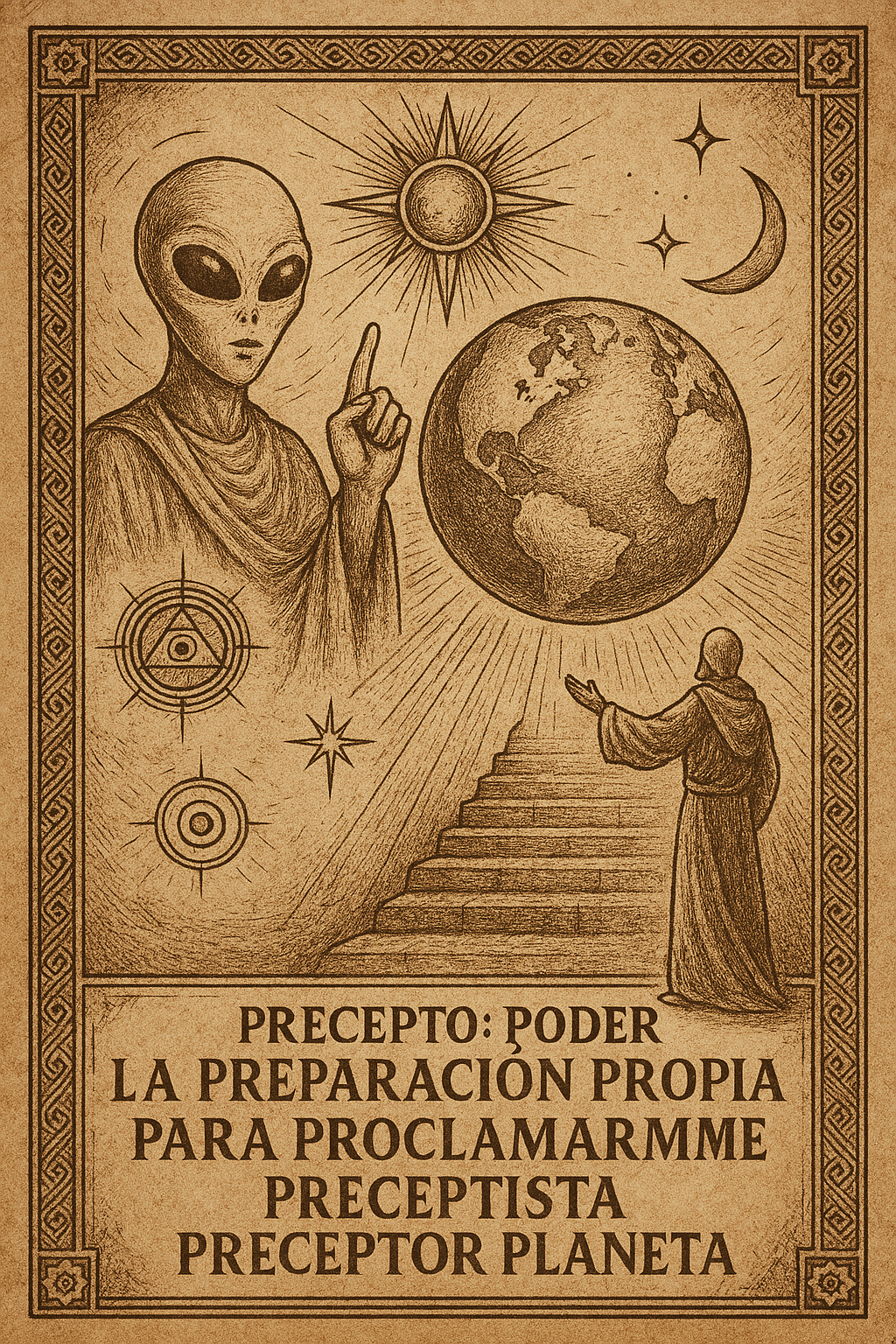 PODER LA PREPARACION PROPIA PARA PROCLAMARME PRECEPTOS JOSE NOEL AMAYA CARDENAS PRECEPTISTA
